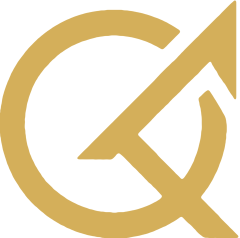 The QUANTYNE mark: a Q whose tail breaks out of the circle